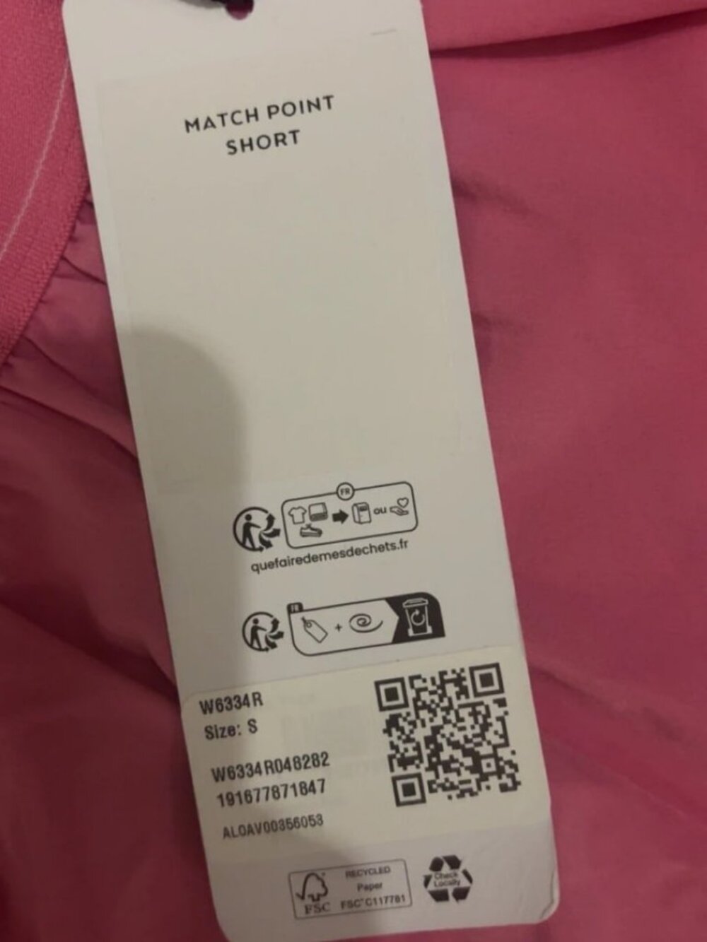 Alo Yoga Fuchsia Tank Top & Shorts Set, Pink, S - Picture 5 of 7